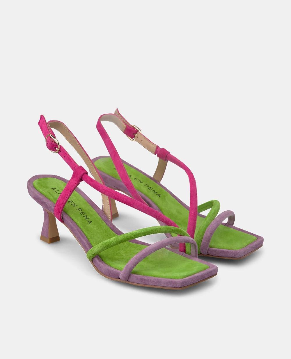 Alma en pena SANDALIA TIRAS MULTICOLOR Oferta especial de fábrica
