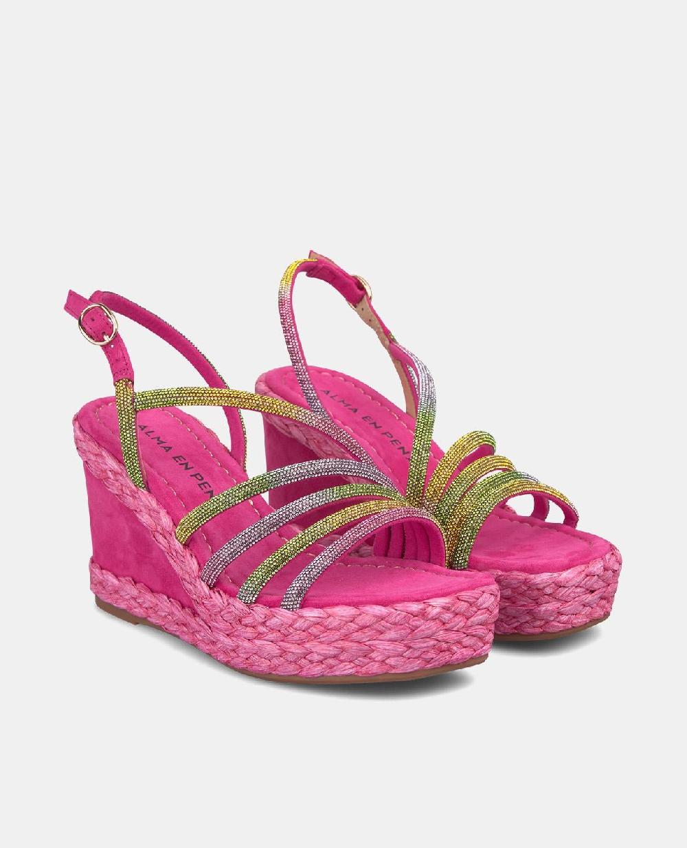 Alma en pena CUÑA TIRAS CON PEDRERÍA Ofertas especiales