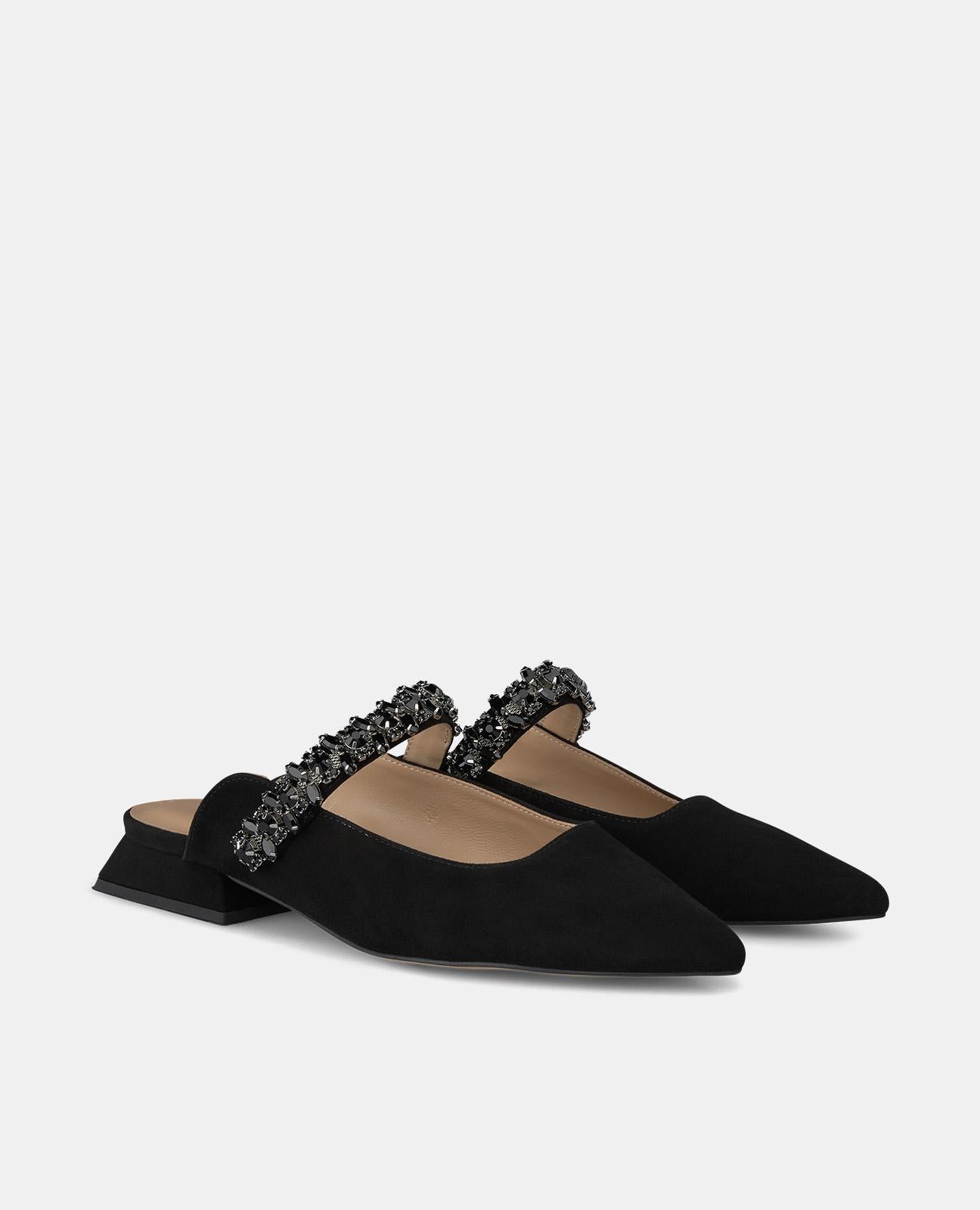 Alma en pena ZAPATO PLANO TIRA PEDRERÍA Promoción por tiempo limitado