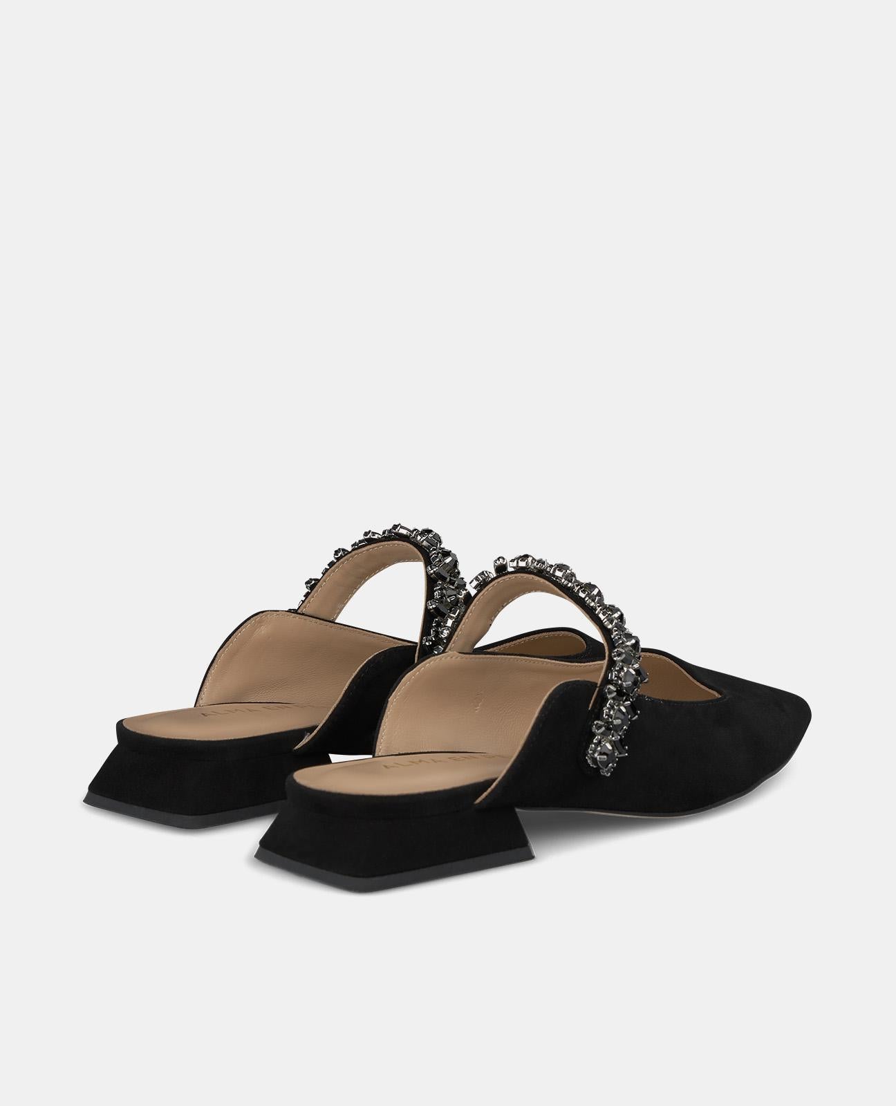 Alma en pena ZAPATO PLANO TIRA PEDRERÍA Promoción por tiempo limitado