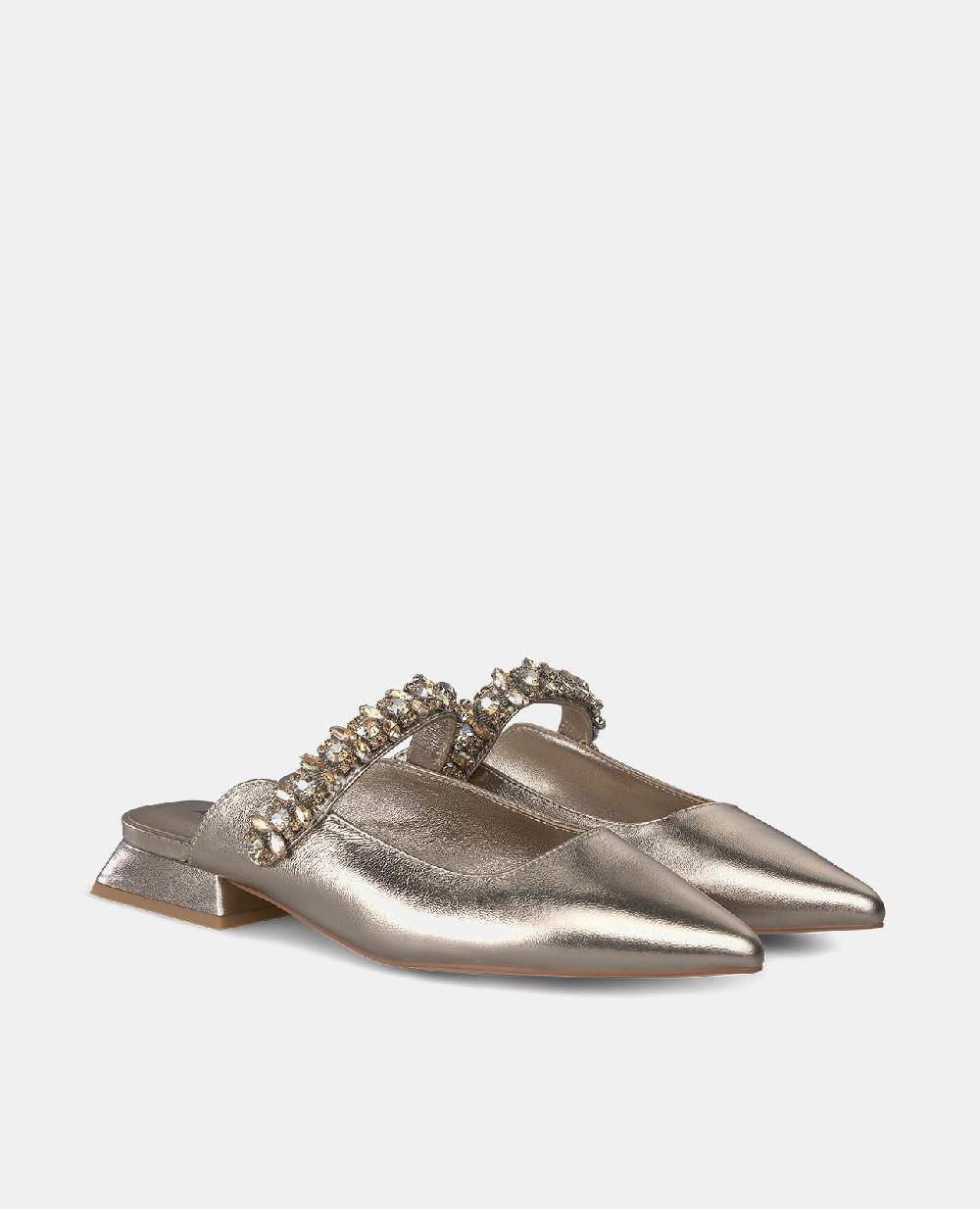 Alma en pena ZAPATO PLANO TIRA PEDRERÍA Promoción trimestral