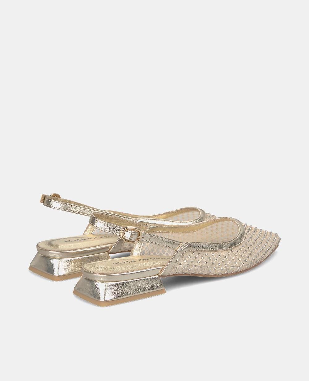 Alma en pena ZAPATO PLANO MALLA BRILLOS Venta caliente