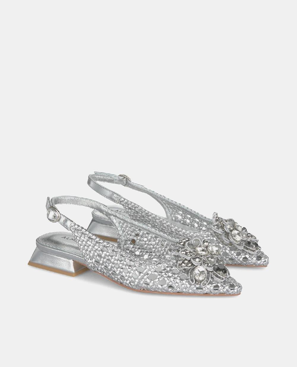 Alma en pena ZAPATO PLANO RAFIA PEDRERÍA Liquidación