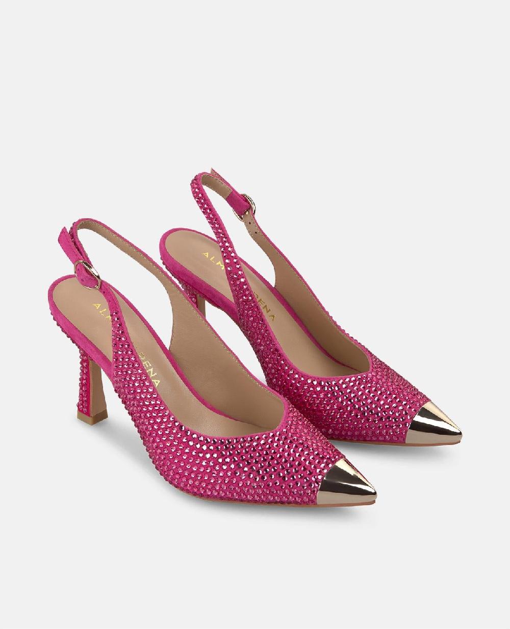 Alma en pena ZAPATO TACÓN PUNTERA METALIZADA En línea