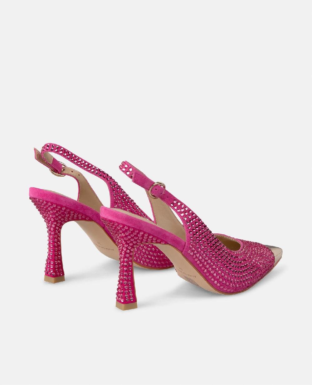 Alma en pena ZAPATO TACÓN PUNTERA METALIZADA En línea