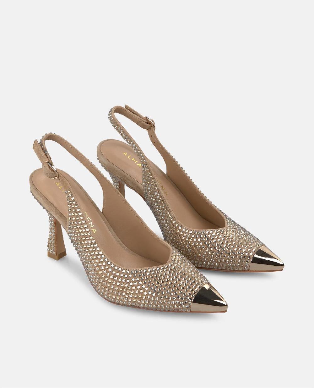 Alma en pena ZAPATO TACÓN PUNTERA METALIZADA Outlet online