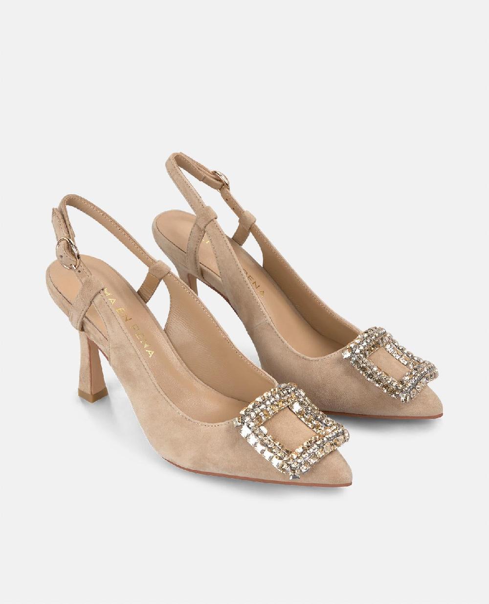 Alma en pena ZAPATO DE TACÓN BROCHE Rebajas
