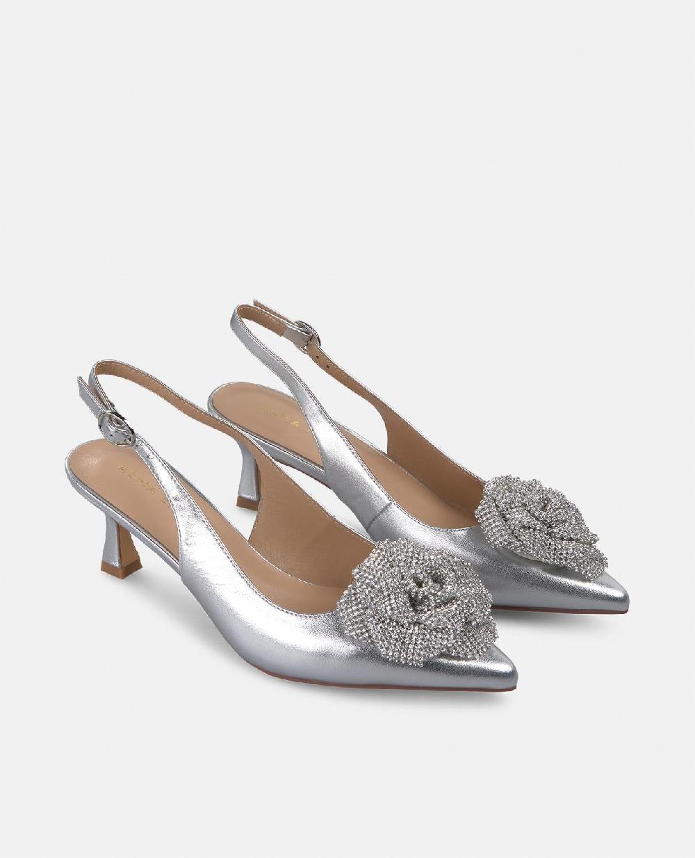 Alma en pena ZAPATO KITTEN FLOR Venta caliente
