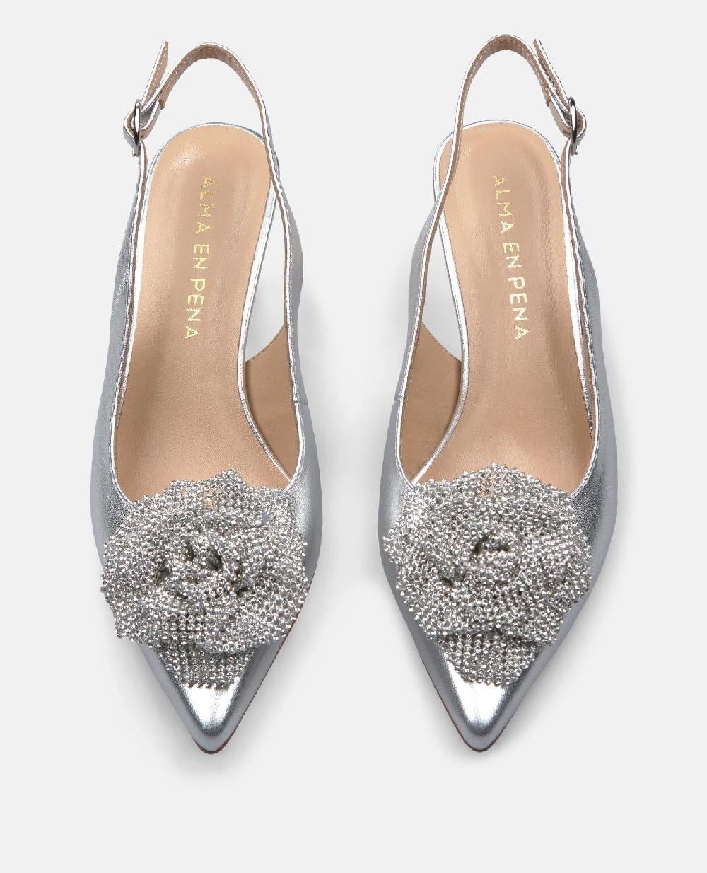 Alma en pena ZAPATO KITTEN FLOR Venta caliente