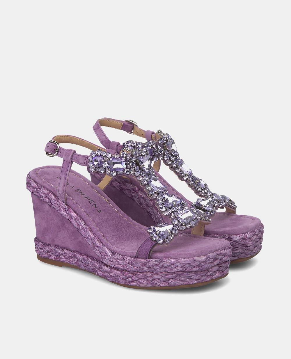 Alma en pena SANDALIA CUÑA ALTA Mejor oferta