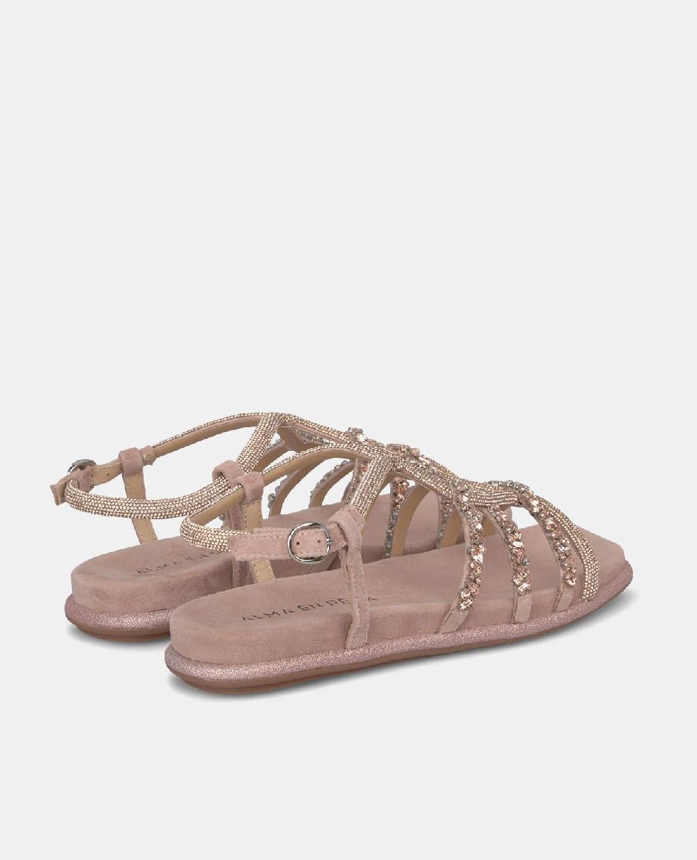 Alma en pena SANDALIA PLANA ENTRELAZADA HEBILLA Mejor oferta