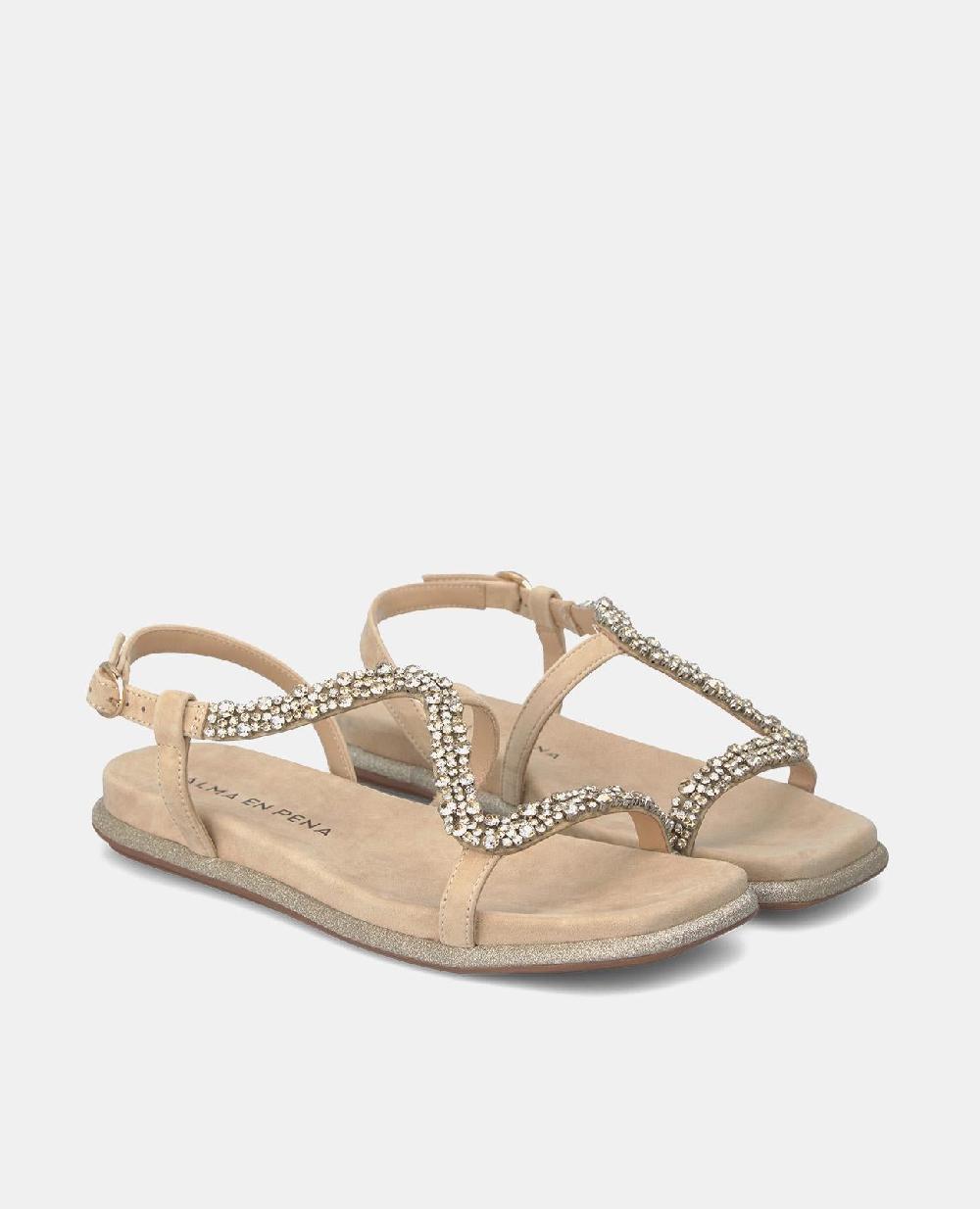 Alma en pena SANDALIA CON TIRA BRILLANTE Rebajas online