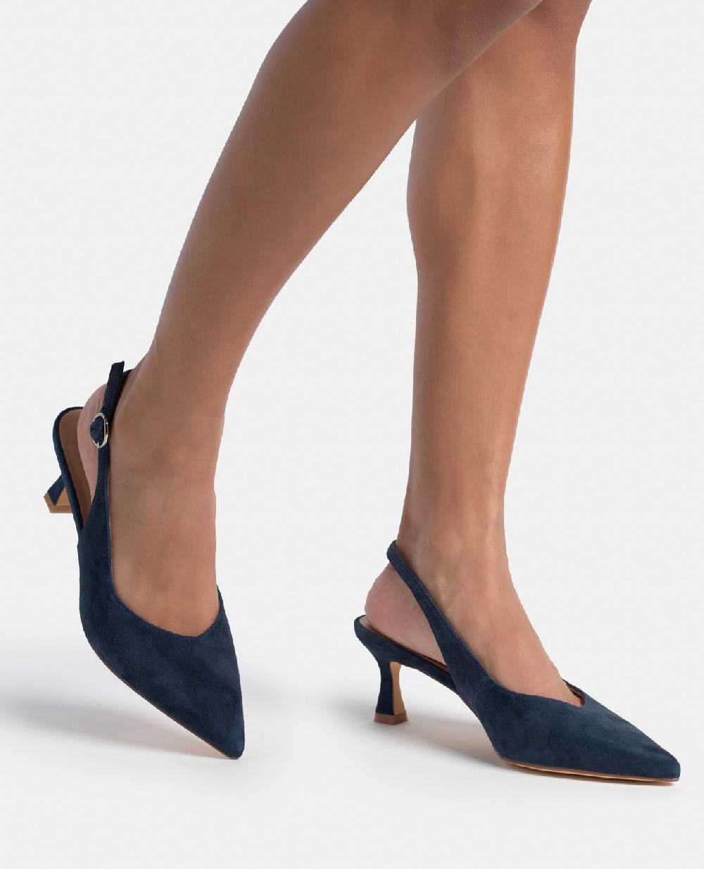 Alma en pena ZAPATO TACÓN KITTEN DESTALONADO Tienda de fábrica
