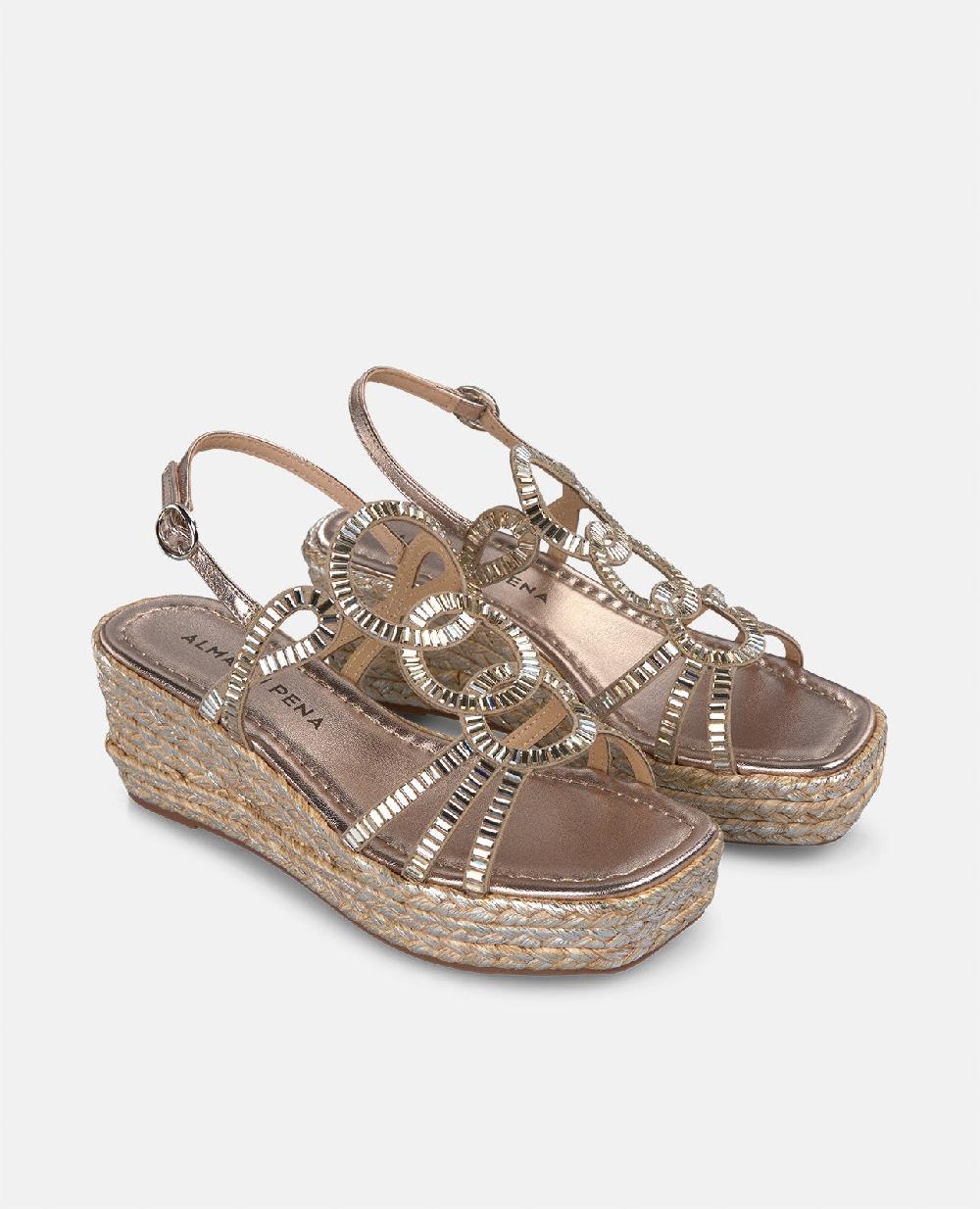 Alma en pena SANDALIAS DE CUÑA Ventas relámpago