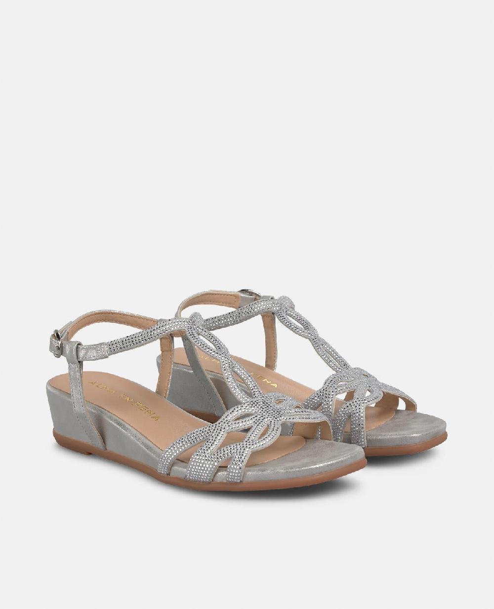 Alma en pena SANDALIA TACÓN MEDIO BRILLOS Rebajas top