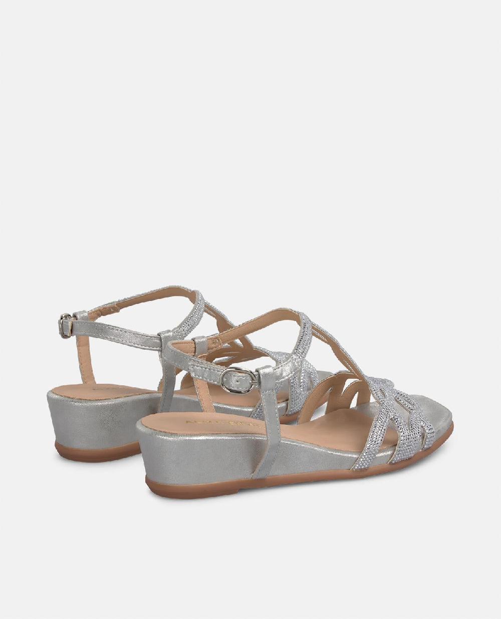 Alma en pena SANDALIA TACÓN MEDIO BRILLOS Rebajas top