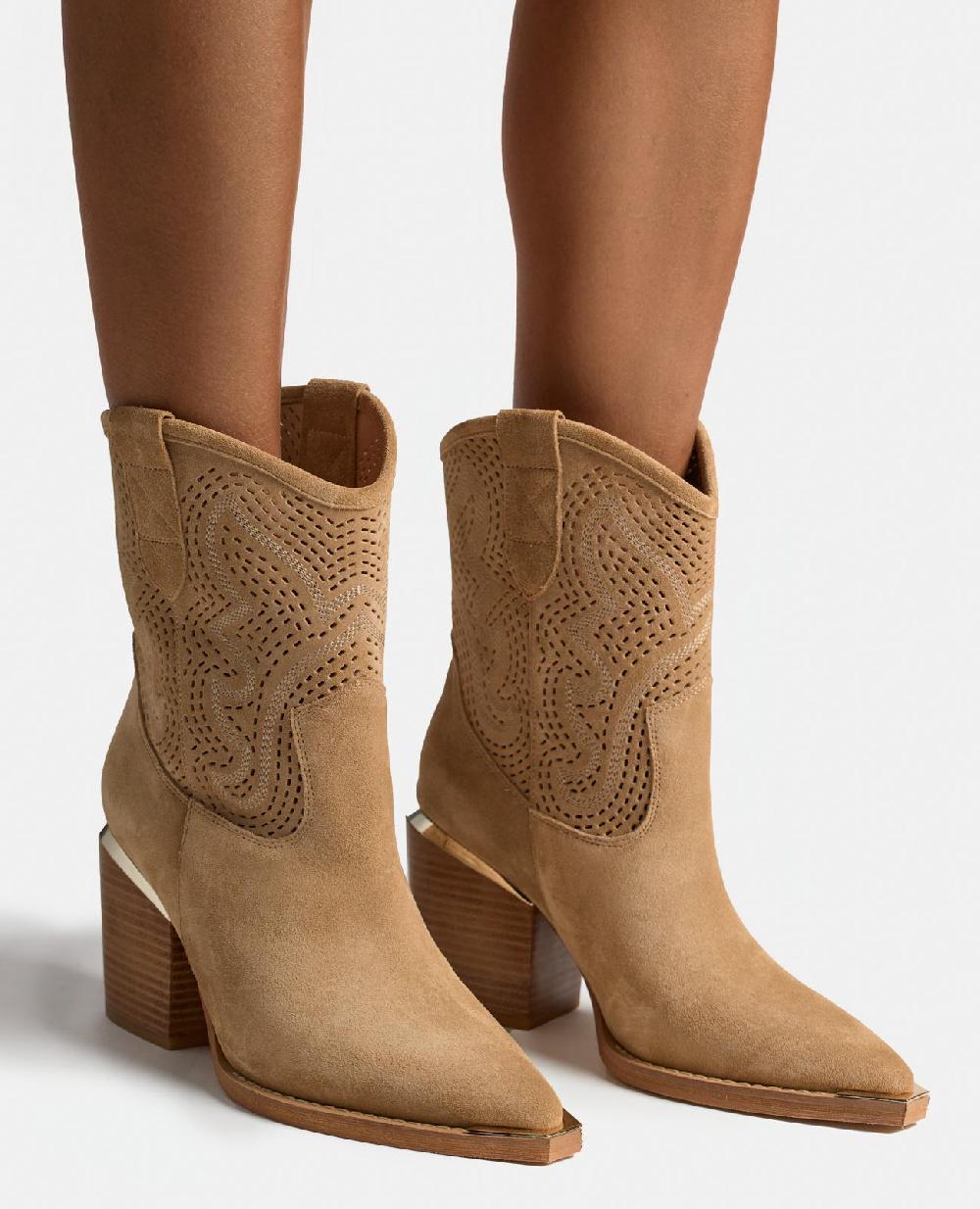 Alma en pena BOTÍN COWBOY DETALLES BORDADOS Oferta especial