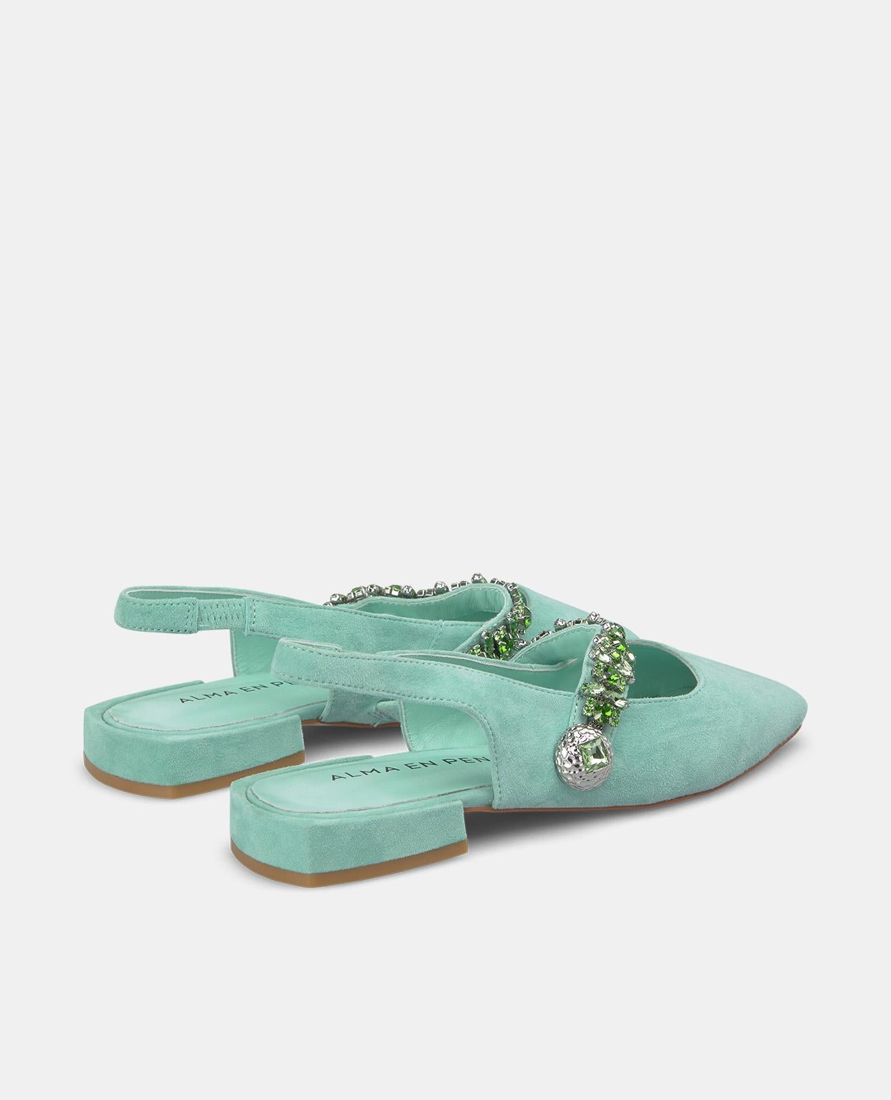 Alma en pena ZAPATO PLANO DETALLE PEDRERÍA Precio ultrabajo
