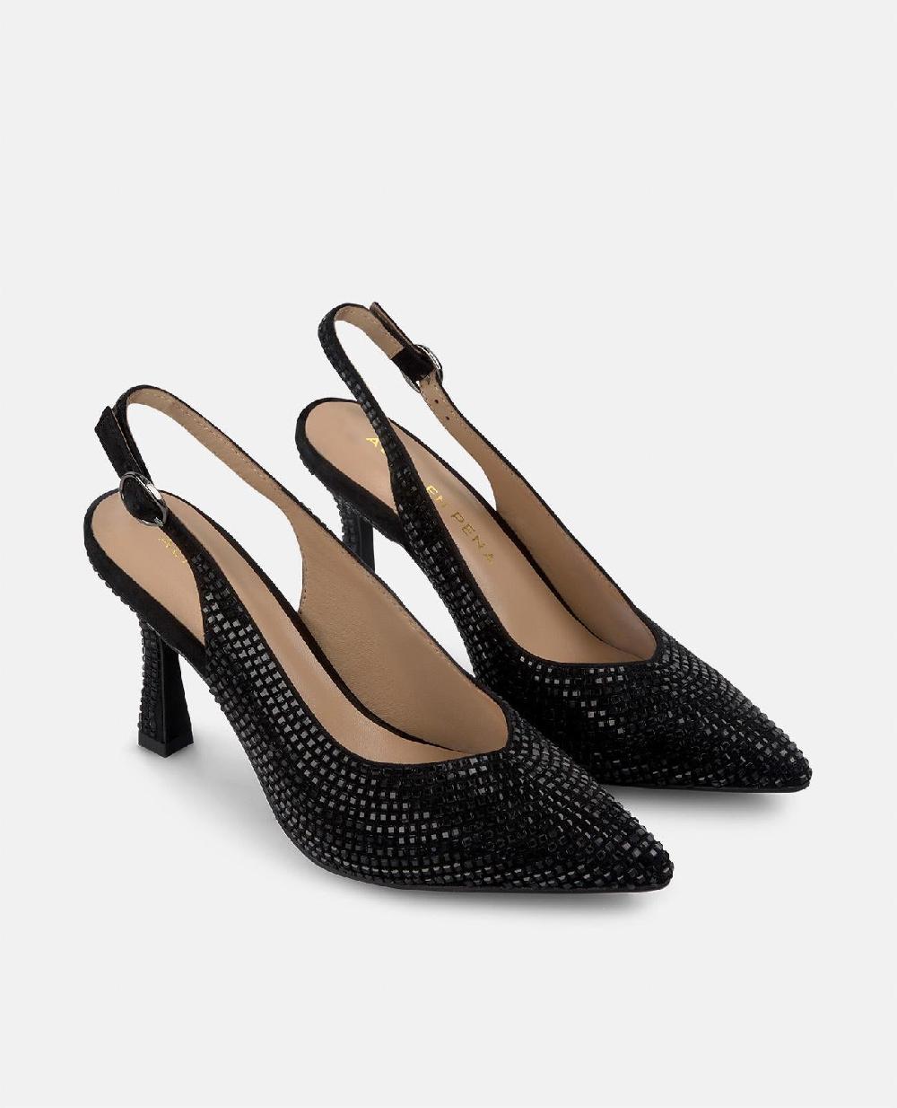 Alma en pena ZAPATO CUBIERTO CON PEDRERÍA ÚLTIMAS EDICIONES