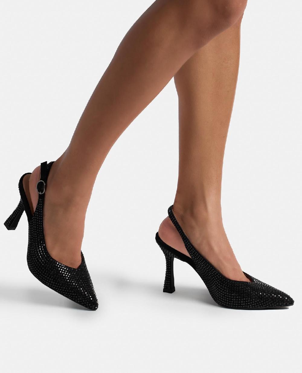 Alma en pena ZAPATO CUBIERTO CON PEDRERÍA ÚLTIMAS EDICIONES