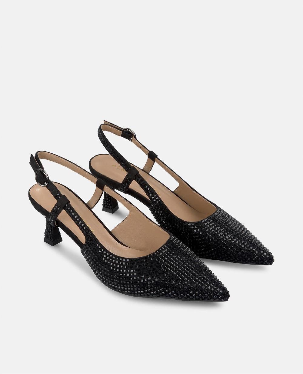 Alma en pena ZAPATO KITTEN CON PEDRERÍA Promoción por tiempo limitado