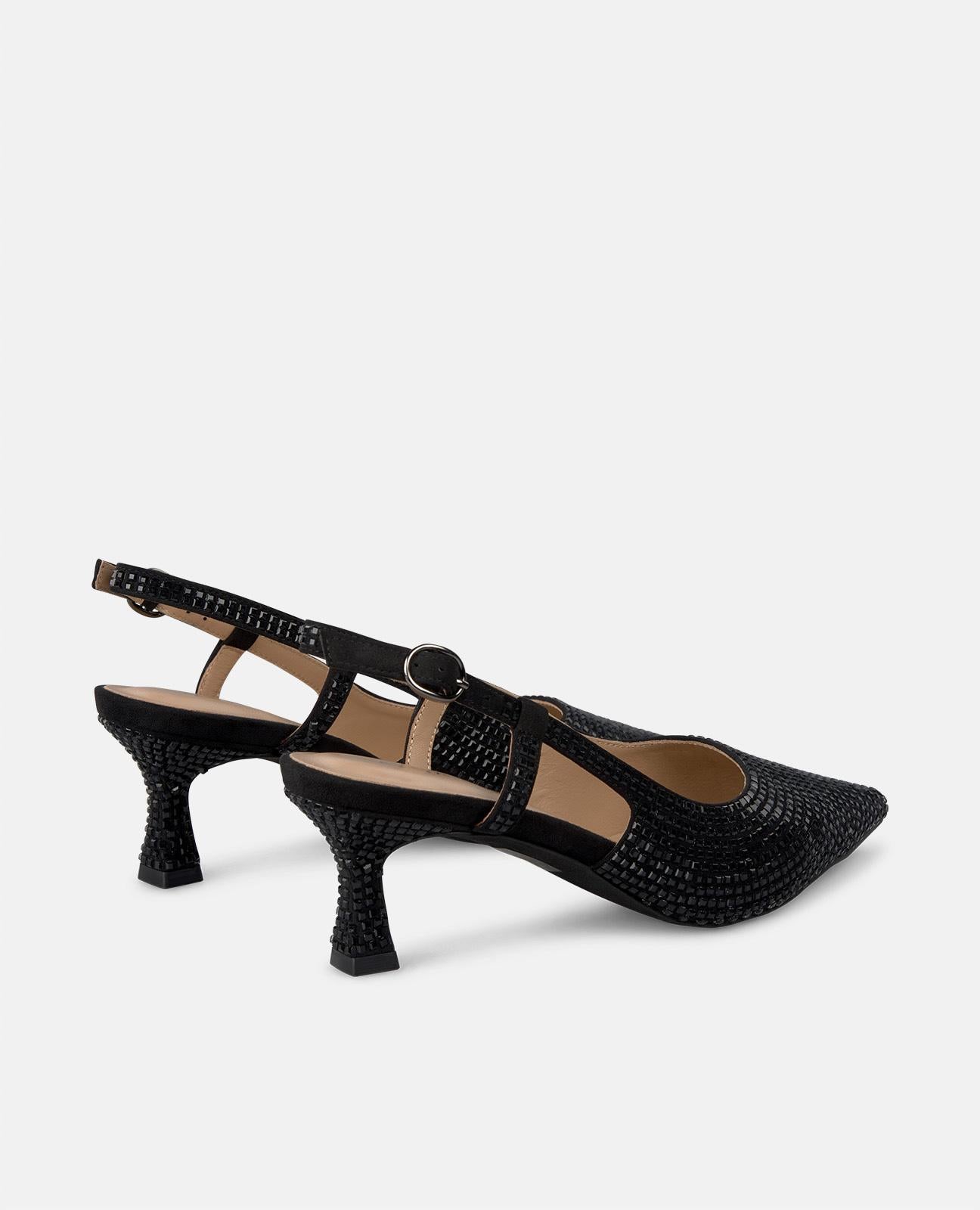 Alma en pena ZAPATO KITTEN CON PEDRERÍA Promoción por tiempo limitado