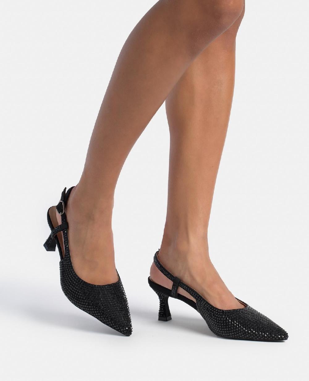 Alma en pena ZAPATO KITTEN CON PEDRERÍA Promoción por tiempo limitado