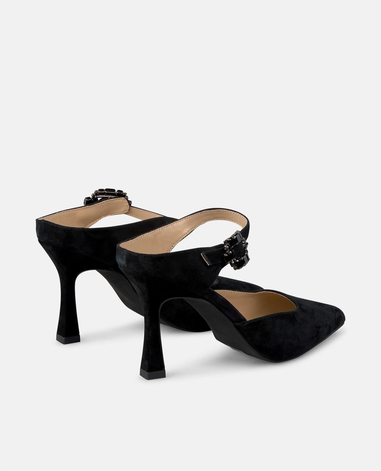 Alma en pena ZAPATO DESTALONADO HEBILLA JOYA Descuento por venta flash