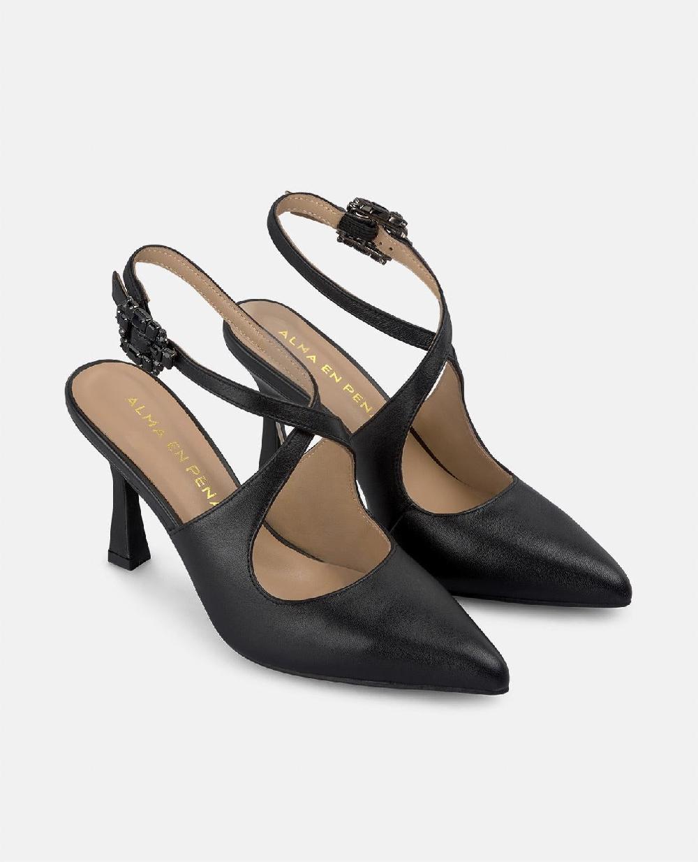 Alma en pena ZAPATO TACÓN TIRA ENTRELAZADA Ofertas especiales