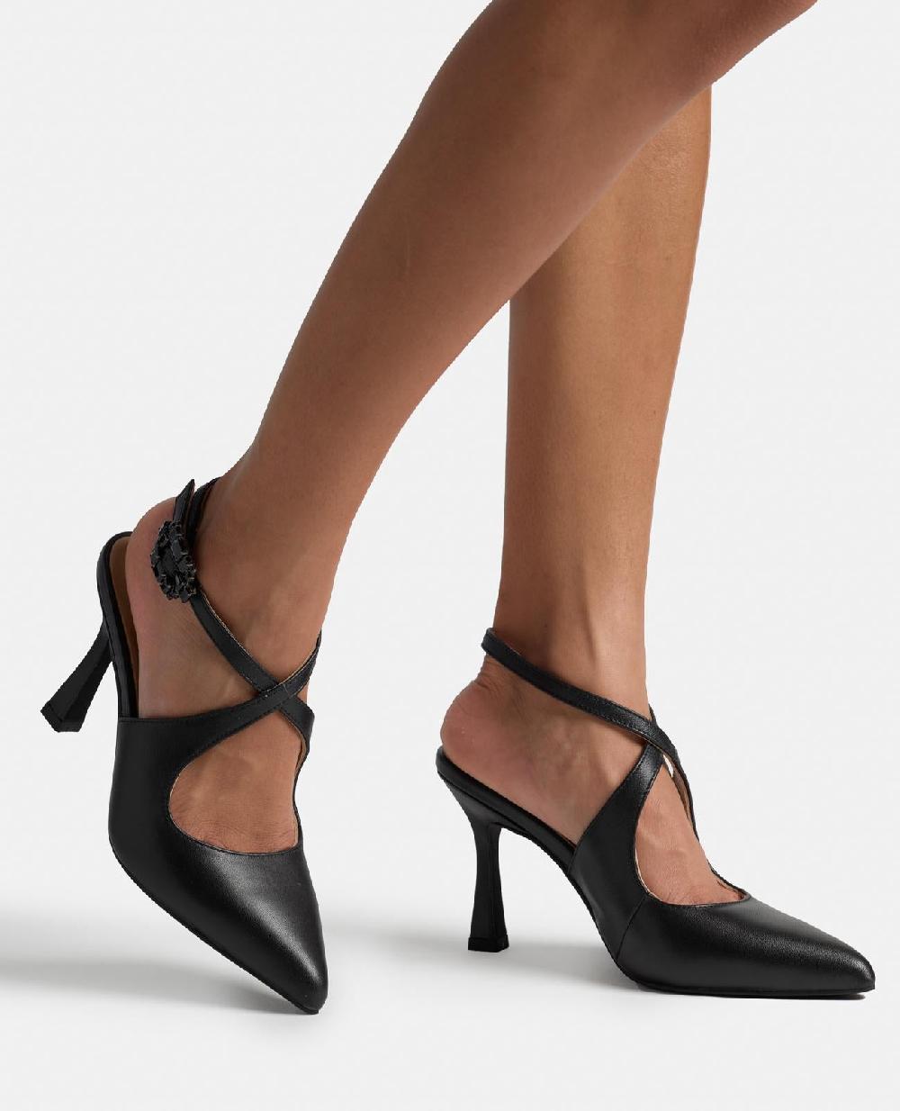 Alma en pena ZAPATO TACÓN TIRA ENTRELAZADA Ofertas especiales