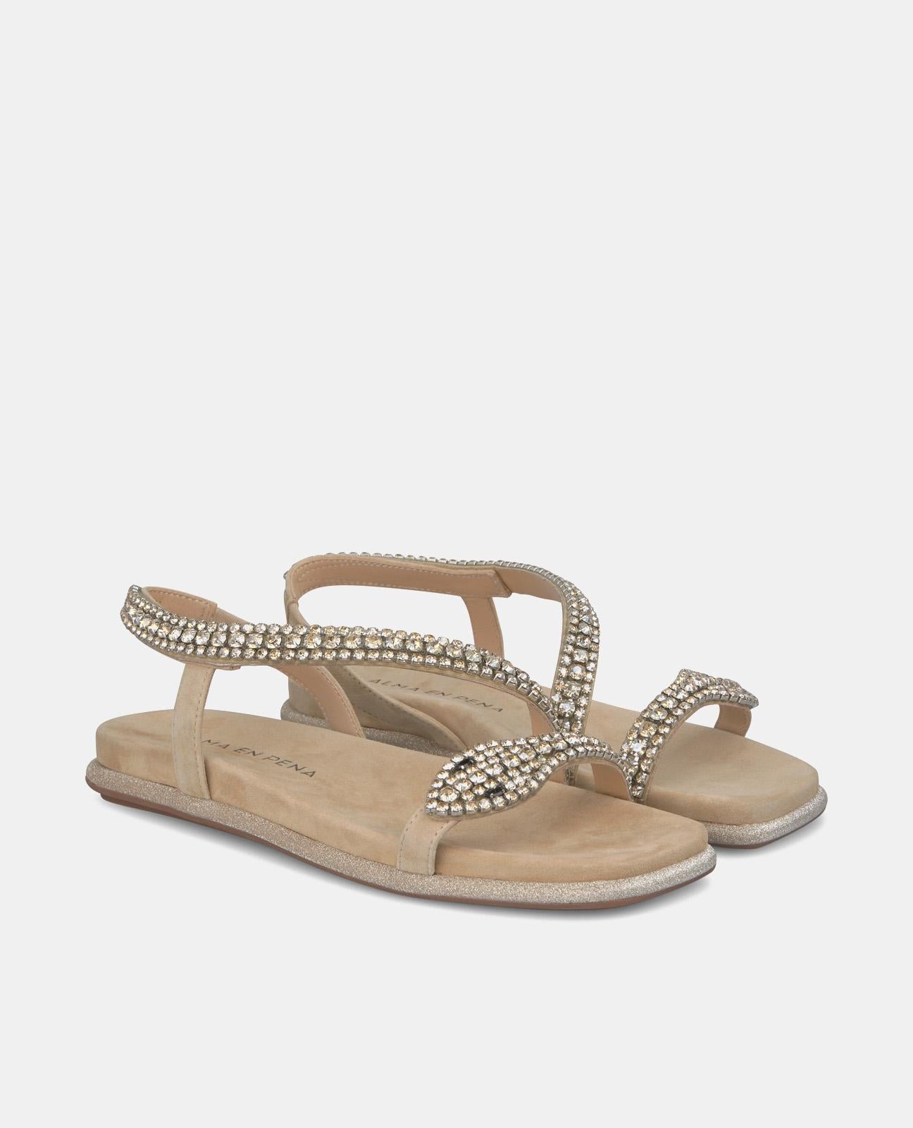 Alma en pena SANDALIA PLANA SUELA PURPURINA Mejor oferta