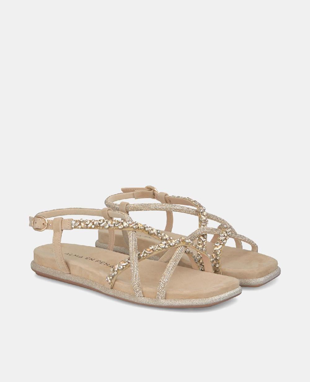 Alma en pena SANDALIA PLANA CRUZADA Rebajas top