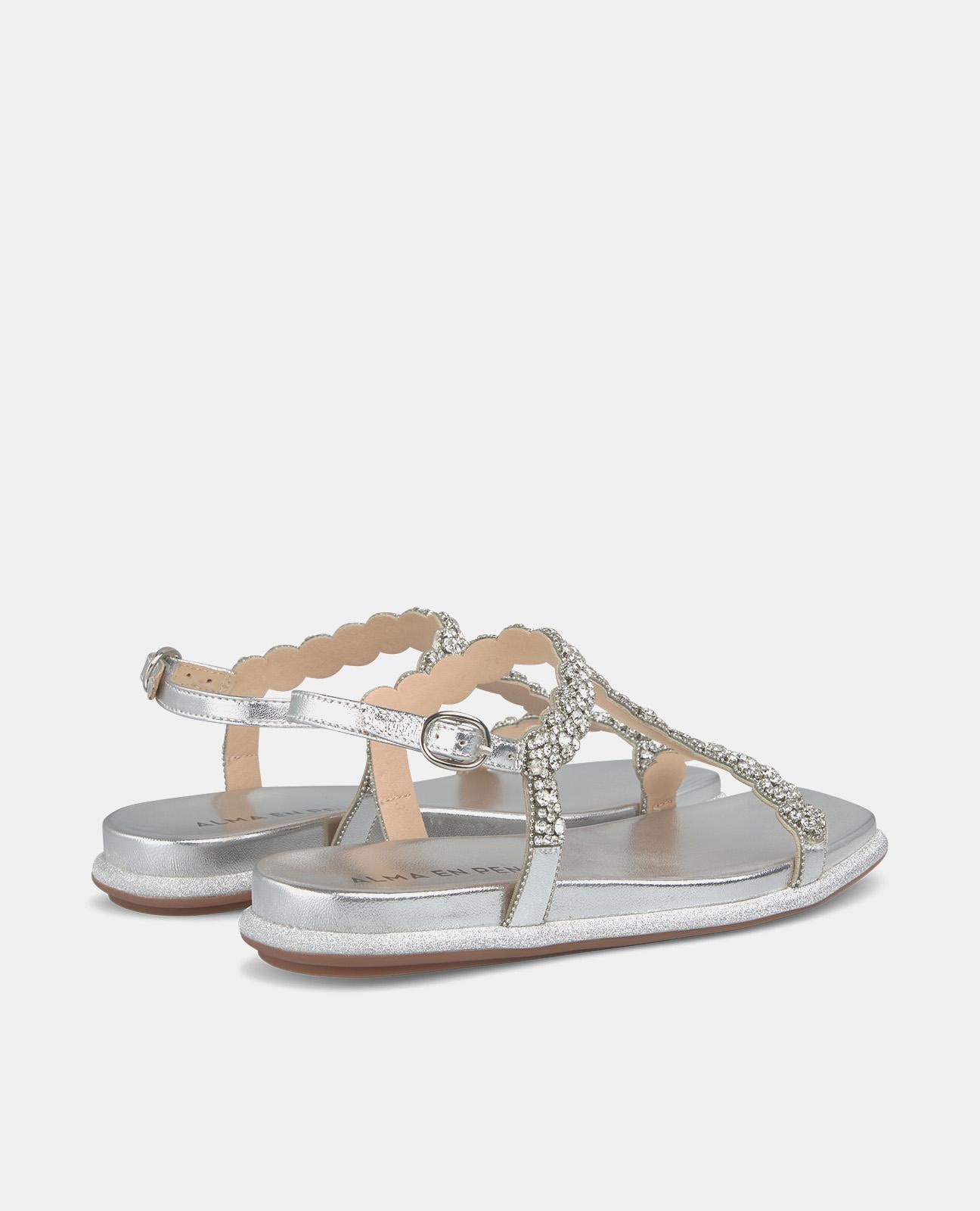 Alma en pena SANDALIA BRILLOS PLANA Outlet online