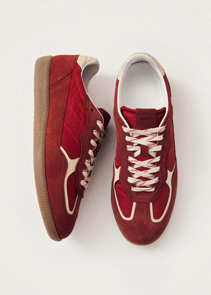 Alohas Tb.490 Rife Zapatillas de Cuero Rojo Brillante Oferta especial de fábrica