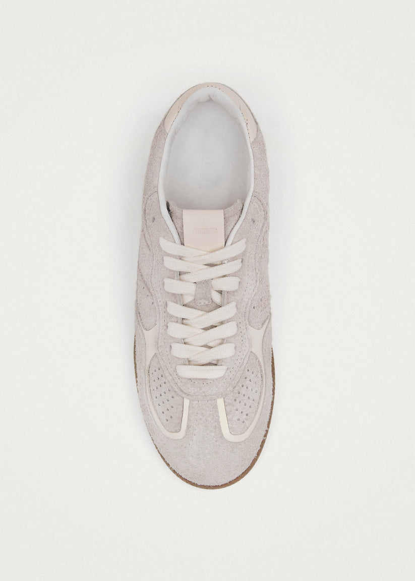 Alohas Tb.490 Rife Suede Fuzzy Zapatillas de Cuero Gris Claro En oferta