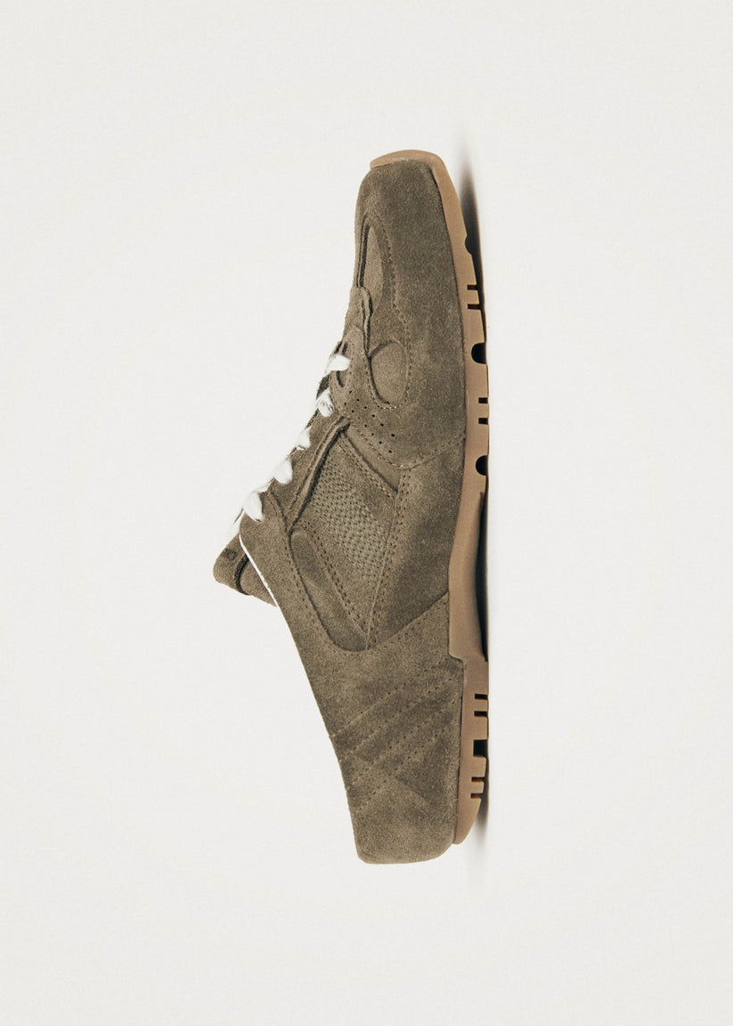 Alohas Tb.56 Mule Zapatillas de Cuero Color Caqui Ofertas especiales