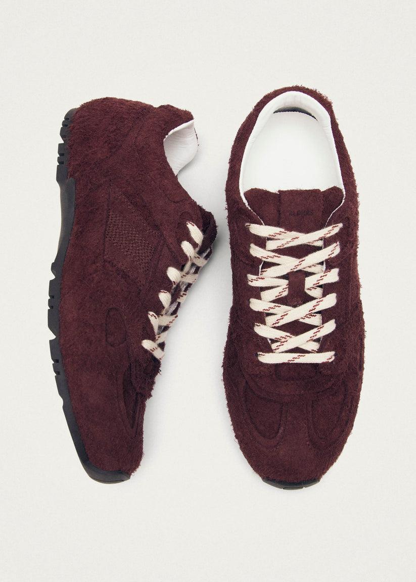 Alohas Tb.56 Suede Fuzzy Zapatillas de Cuero Burdeos Rebajas de fin de temporada