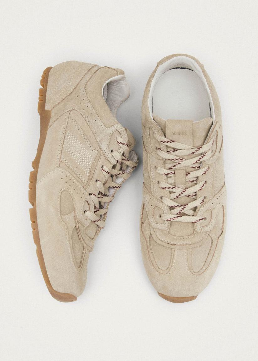 Alohas Tb.56 Suede Zapatillas de Cuero Color Crema Tienda de fábrica