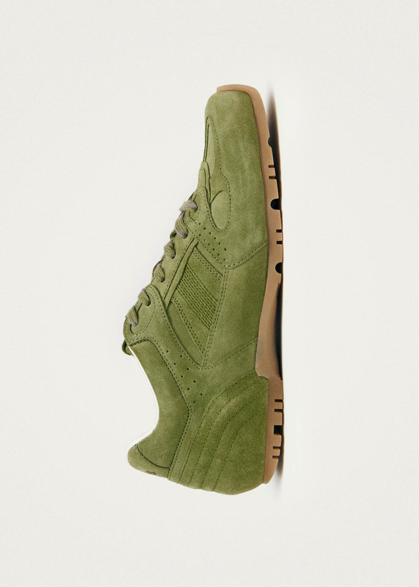 Alohas Tb.56 Suede Zapatillas de Cuero Verde Precios de Black Friday