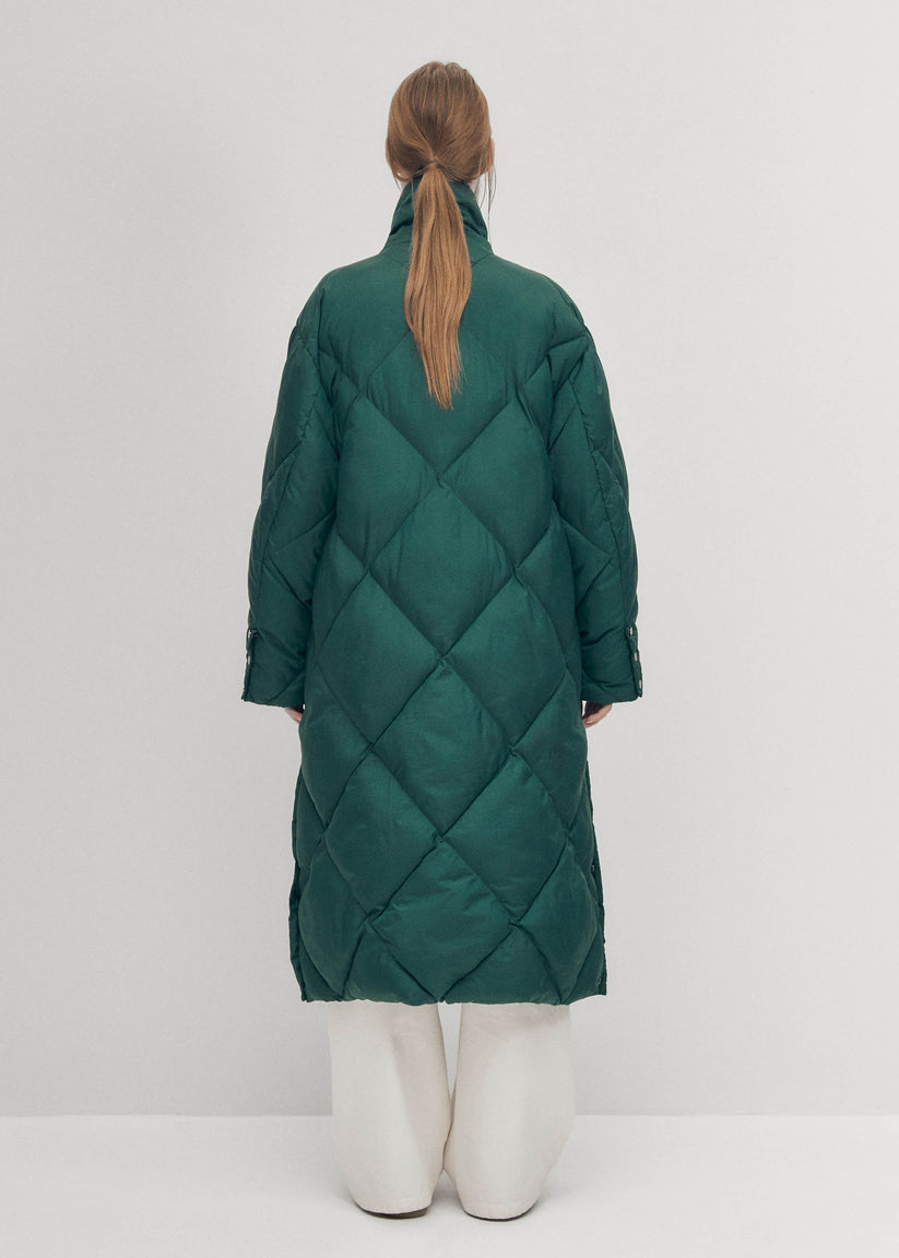 Alohas Colorado Abrigo Acolchado Verde Rebajas de fin de temporada