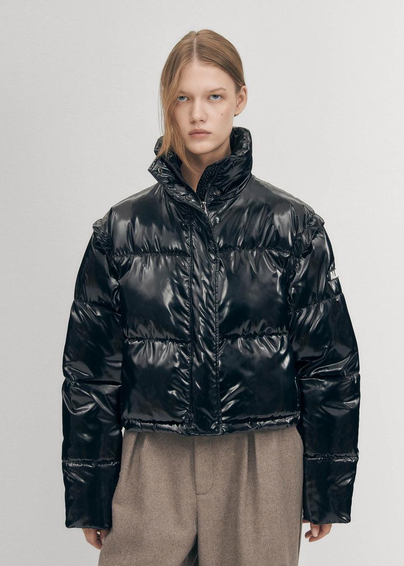 Alohas Chicago Chaqueta Acolchada Negra Ofertas