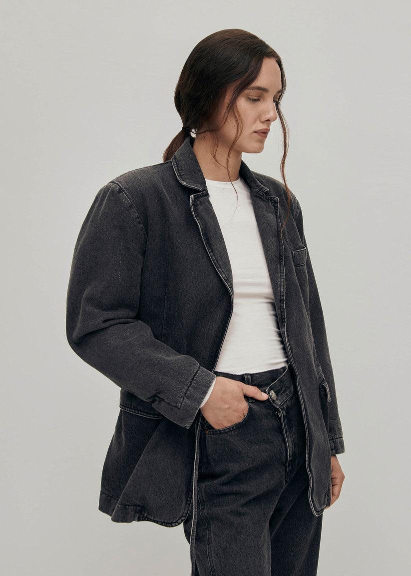Alohas Sandra Blazer Vaquera Negra Rebajas online