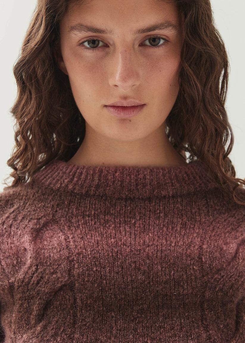 Alohas Aspen Jersey Rosa de Punto Envío gratis