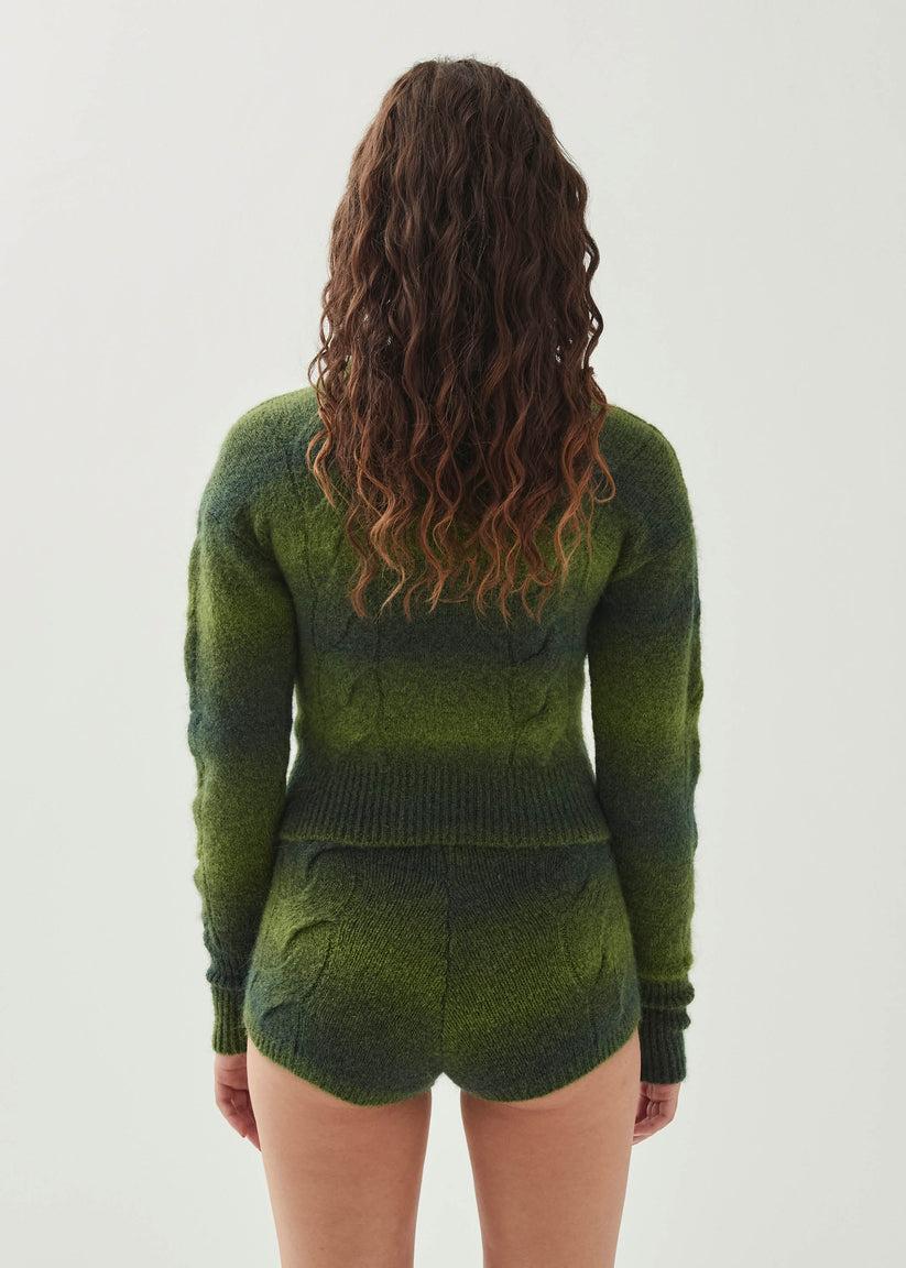 Alohas Monte Shorts de Punto Verdes Precio de fábrica