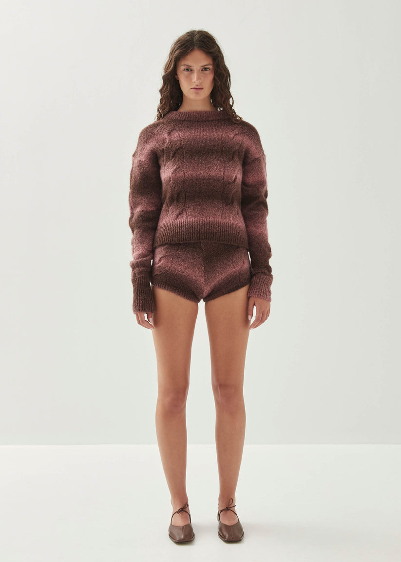 Alohas Monte Shorts de Punto Rosas Promoción por tiempo limitado