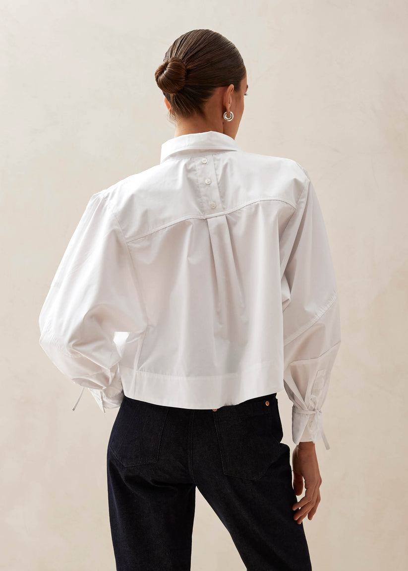 Alohas Adara White Shirt Oferta especial de fábrica