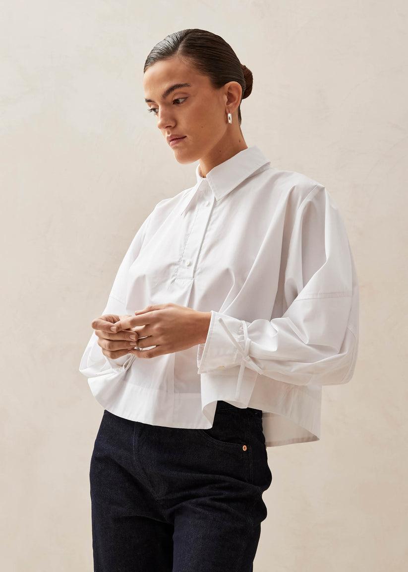 Alohas Adara White Shirt Oferta especial de fábrica