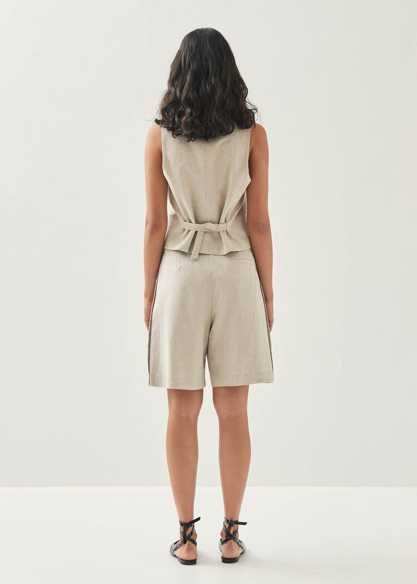Alohas Niselle Cream Shorts Promoción trimestral