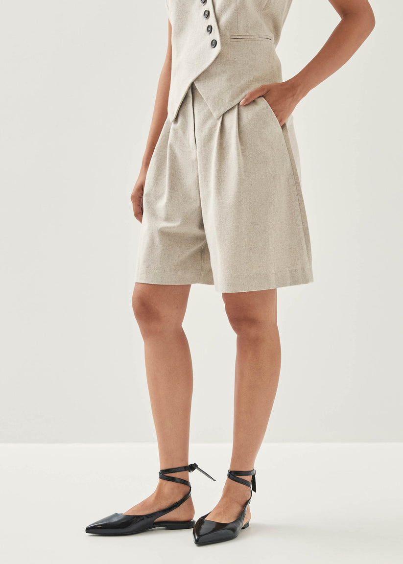 Alohas Niselle Cream Shorts Promoción trimestral