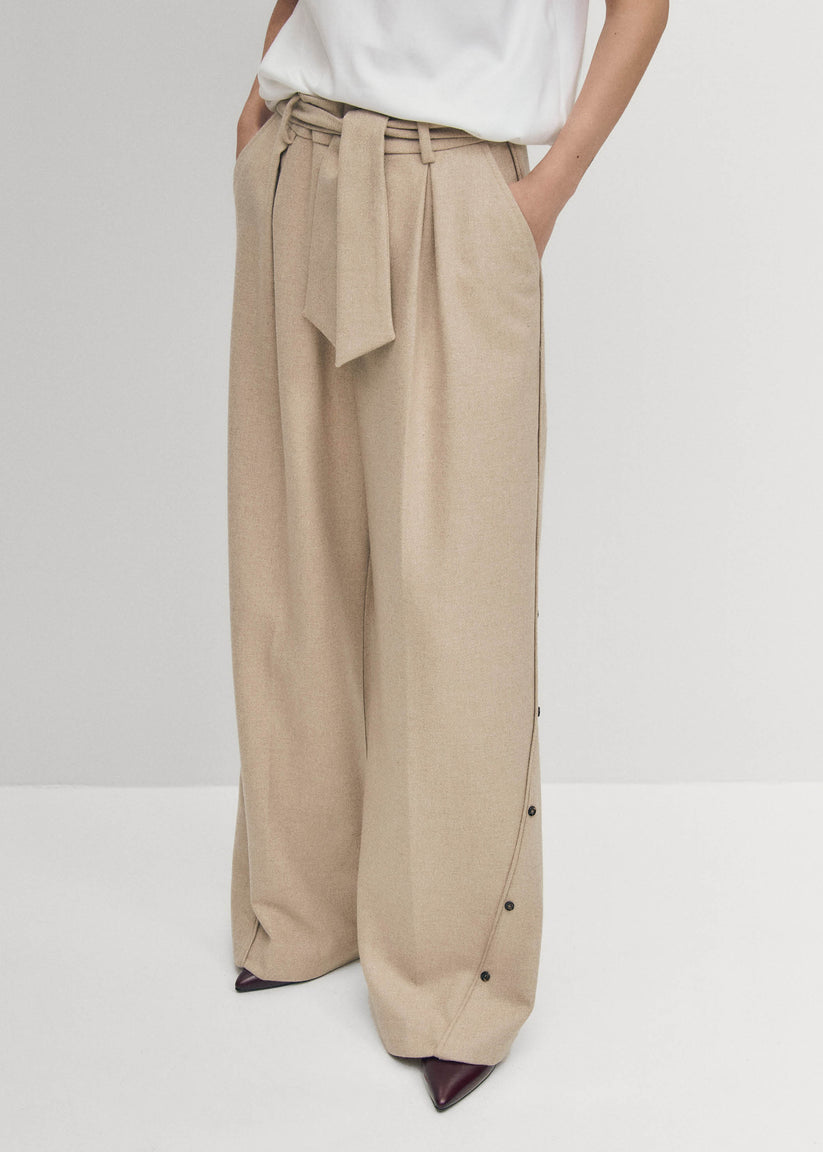 Alohas Abbie Pantalones Beige Grandes descuentos